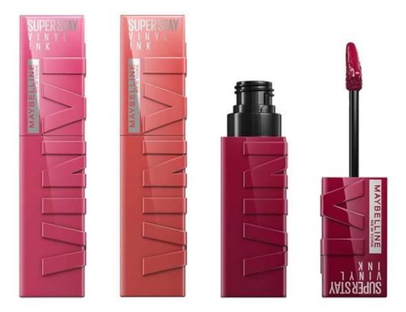 Pack Maybelline Vinyl: Peachy + Lippy + Coy 0 Pack Maybelline Vinyl: Peachy + Lippy + Coy 0