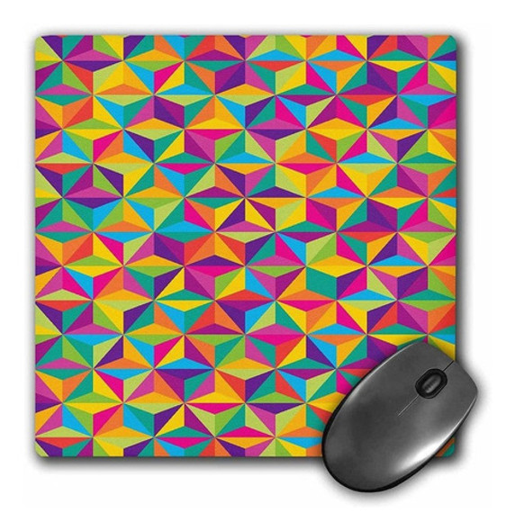 3drose Llc 8 x 8 x 0.25 inches Mouse Pad, Geométrico Illu 0 3drose Llc 8 x 8 x 0.25 inches Mouse Pad, Geométrico Illu 0
