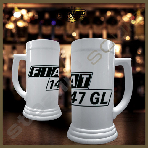 Chopp Plastico Cerveza | Fiat #018 | Abarth 595 Lancia Uno 0