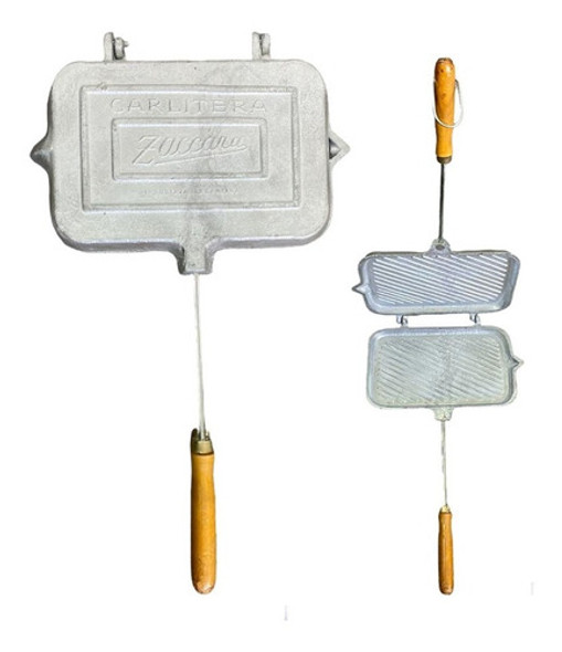 Carlitera Sandwichera Aluminio Manual Para Hornalla 0 Carlitera Sandwichera Aluminio Manual Para Hornalla 0