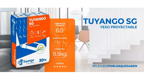 Yeso Tuyango Proyectable Bolsa 30kg 1