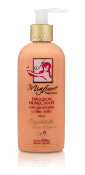 Emulsion Humectante Zanahoria Filtro Solar 250ml Fiorela 0