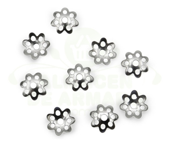 500u Calotas Mini Flor De 8mm Bijouterie Manualidades Deco 0 500u Calotas Mini Flor De 8mm Bijouterie Manualidades Deco 0