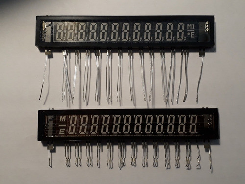 Display Vfd Fluorescente 12 Digitos 0