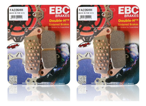 Pastilla De Freno Ebc Delanteras Triumph Tiger 800 Xc 11-18 0