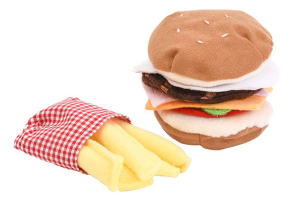 Hamburguesa De Tela Para Jugar - Comida De Tela 0 Hamburguesa De Tela Para Jugar - Comida De Tela 0