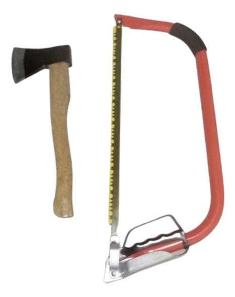 Arco Montaraz 20  Poda 50cm + Hacha De Mano Camping 600 Grs 0 Arco Montaraz 20  Poda 50cm + Hacha De Mano Camping 600 Grs 0