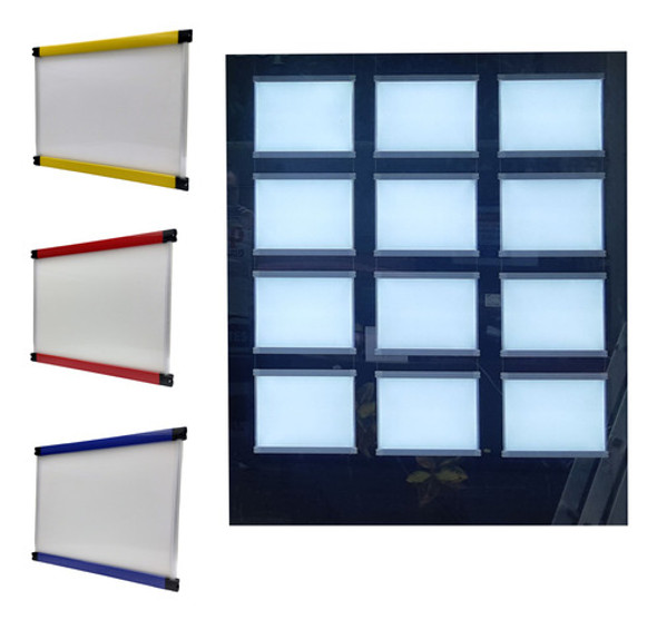 Paneles Led 12 A4h 3 X 4 Cartelera Inmobiliaria. Exhibidor 0