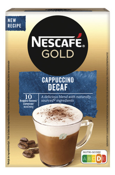 Café Instantáneo Cappuccino Descafeinado Nescafé 10 Sobres. 0 Café Instantáneo Cappuccino Descafeinado Nescafé 10 Sobres. 0