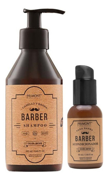 Shampoo + Acondicionador Barber Pelo Primont 0