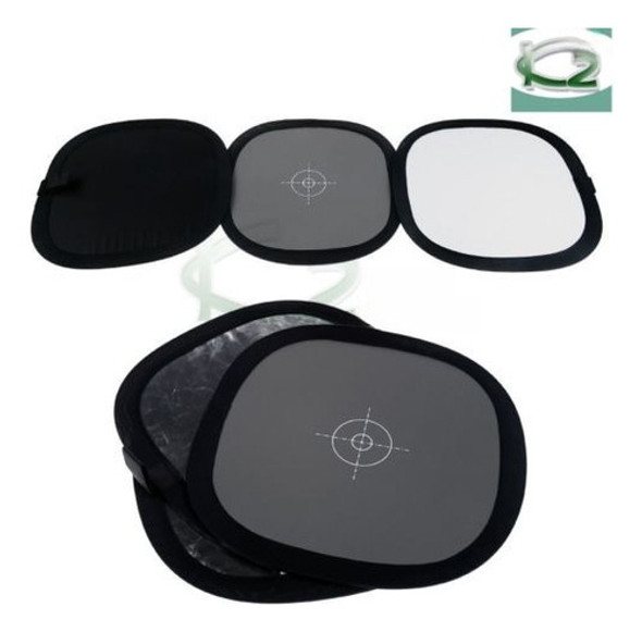 Studio 30cm/12  Foco Tablero 18% Balance De Blancos Tarjeta 0