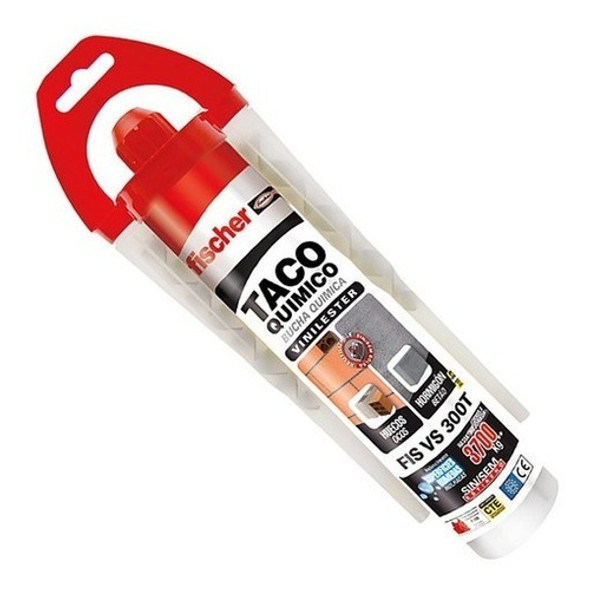 Anclaje Broca Química Taco Inyecc Fischer Fis Vs 300 T 0
