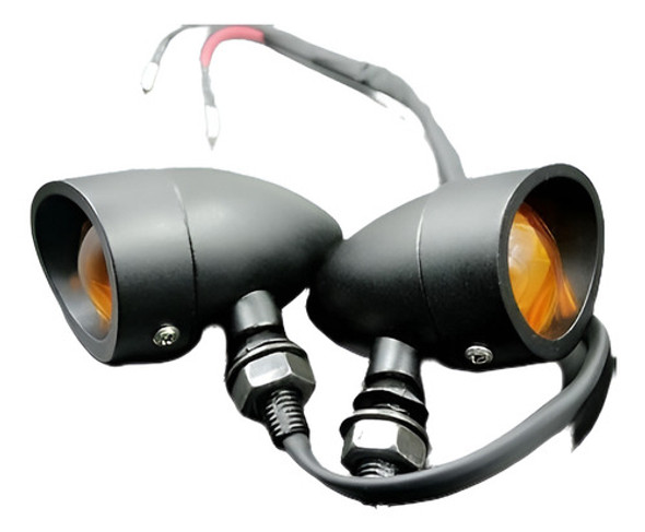 Indicador Luminoso De Señal De Giro Negro Para Honda Shadow 0 Indicador Luminoso De Señal De Giro Negro Para Honda Shadow 0
