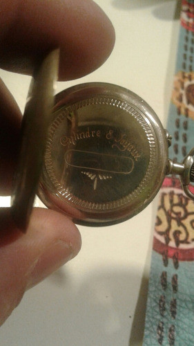 Reloj De De Bolsillo Cilindre Joyaux 1