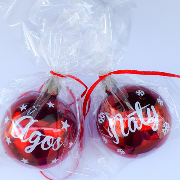 30 Esferas Navideñas Personalizadas 0