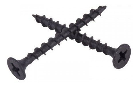 Tornillo Drywall Madera Negro 6 X 5/8 X1.000 Unidades 1
