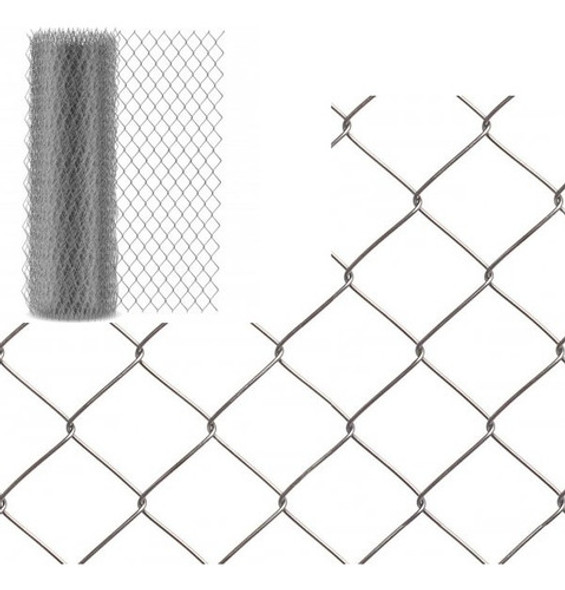 Alambre Tejido Romboidal 3'' 1,25 X 10mts Calib 16 X 2 Rollo 0