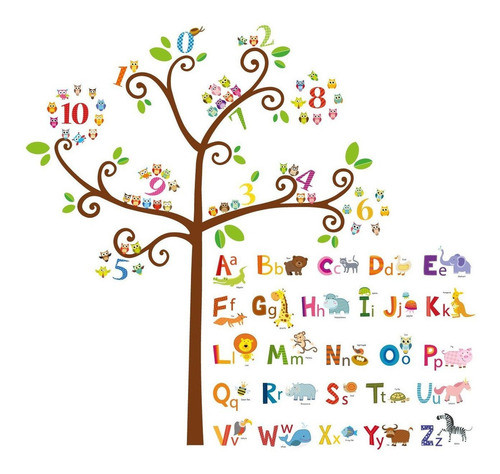 Vinilo Decorativo Pared [0y0201f8] Arboles 0