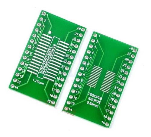 Adaptador Smd Soic28 Ssop28 A 28 Pines 0