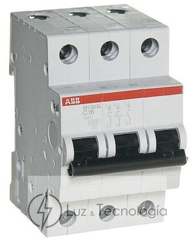 Llave Térmica Abb Tripolar 3x 63amp 4,5ka Sh203  * Oferta * 1