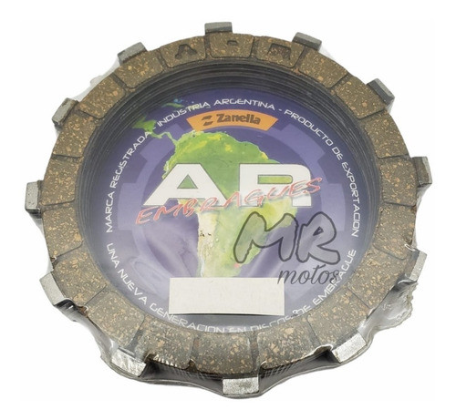 Discos De Embrague Zanella Patagonia Motor En V 250cc 0