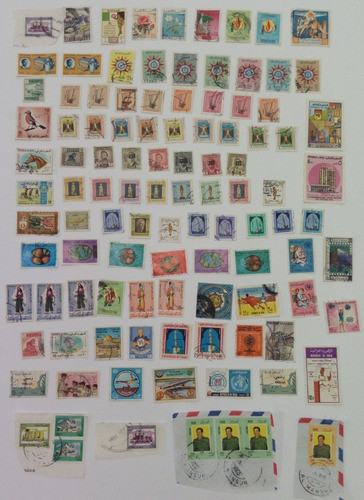 Lote 105 Selos Iraque Déc. 1970à80 Coleção Revenda Leia L 51 0
