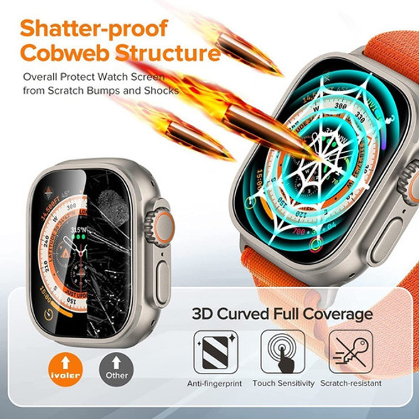 Protector De Pantalla Apple Watch Ultra, Dmax 0 Protector De Pantalla Apple Watch Ultra, Dmax 0