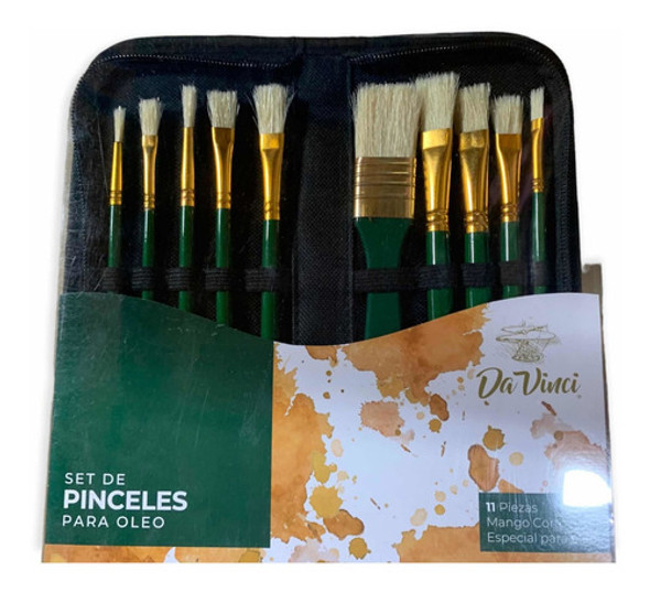 Set De Pinceles Da Vinci Para Oleo  Caja De 11 Unidades 0 Set De Pinceles Da Vinci Para Oleo  Caja De 11 Unidades 0