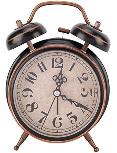 Despertador De Campana Doble, Despertador De Alto Decibelio, 0
