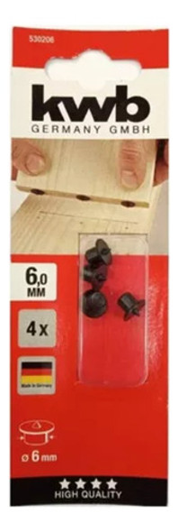 Kit Centrador De Tarugos 6 Mm Kwb 0 Kit Centrador De Tarugos 6 Mm Kwb 0