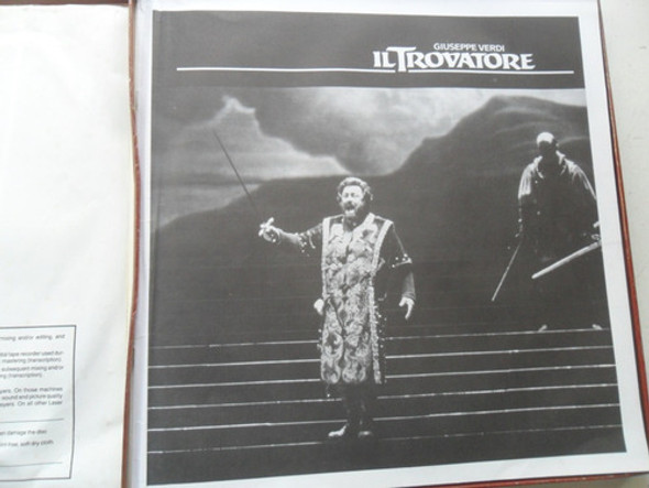 Pavaroti Il Trovatore Verdi Verdi Laser Disc Antiguo Marton 1