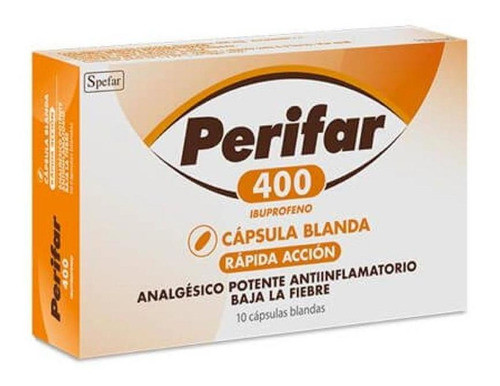 Perifar 400 Mg  10  Cápsulas Blandas 0
