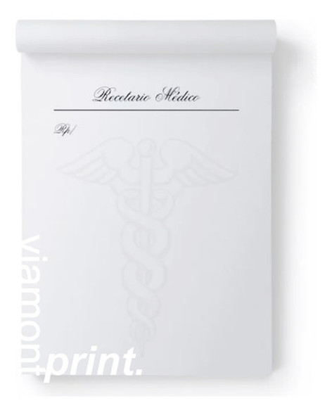 Recetarios Médicos 15x21 Byn  X 200u - Envios En El Dia 0