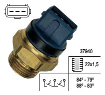 Bulbo Electro Ventilador Peugeot 406 I (8b) 1.9 D 69cv Diese 0