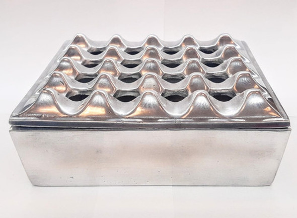 Cenicero Fundición Aluminio Anti Viento Grande Exterior 1