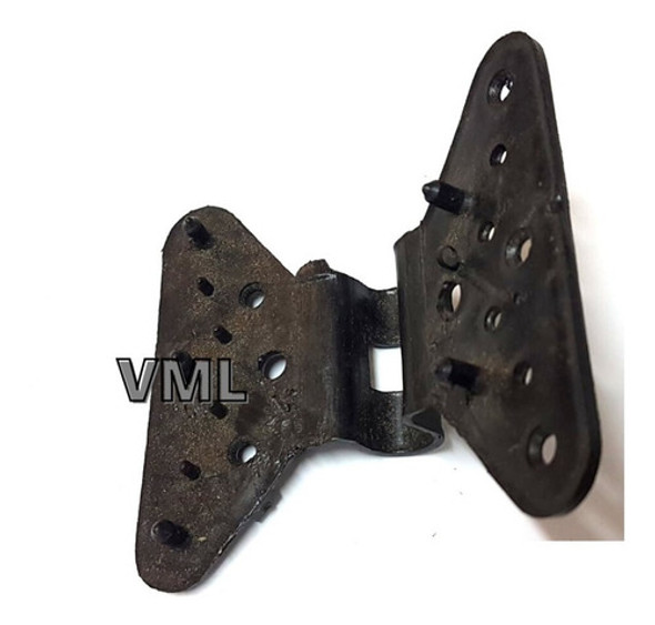 Gancho Grampa Media Sombra Broche Pvc Tejido X 100 Unidades 1