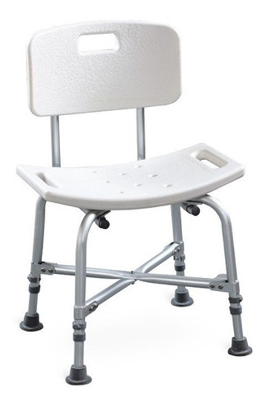 Silla Para Ducha En Aluminio Altura Regulable Reforzada 0 Silla Para Ducha En Aluminio Altura Regulable Reforzada 0