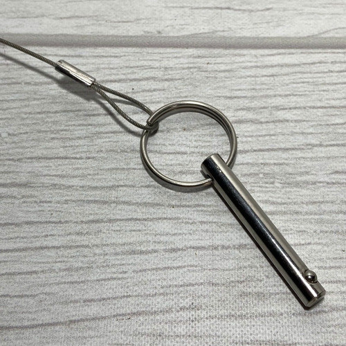 Perno Chaveta Imperdible Para Capota Nautica Acero Inox. 1