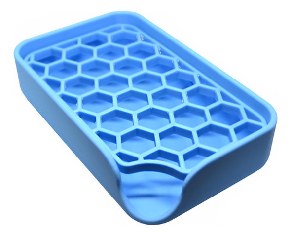 Jabonera Mesa Baño Con Escurridor Plástico Elegi El Color !! 0