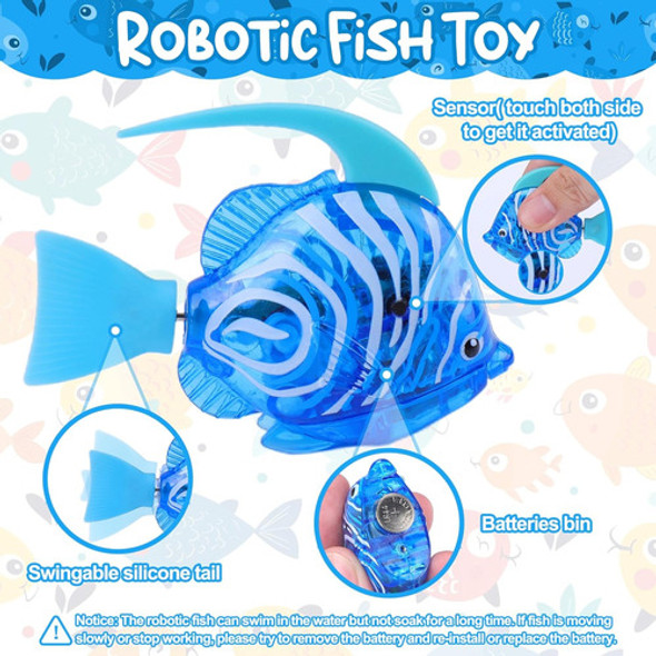 Piscina De Gato Con Peces Robóticos Para Juegos De Agua 1