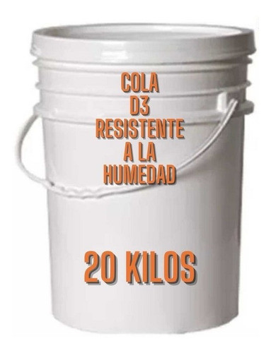 Pegamento Cola D3 Carpinteria E Industria 20 Kilos 0
