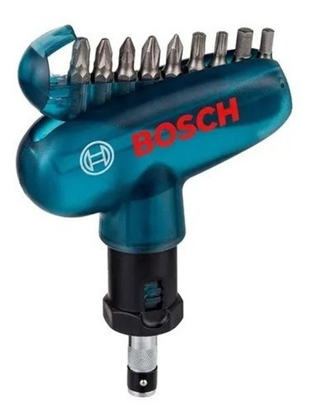 Set De Bolsillo Bosch 10 Accesorios Para Atornillar 0