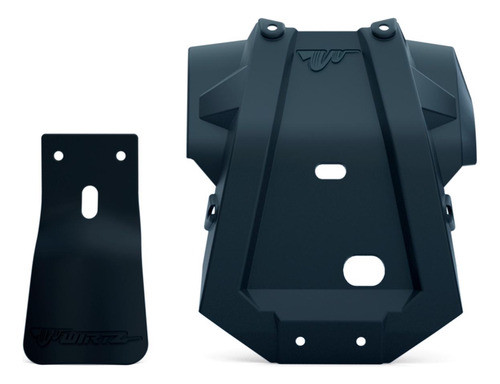 Cubre Carter Y Cubre Bieleta Honda Tornado Xr250 Negro Wirtz 0