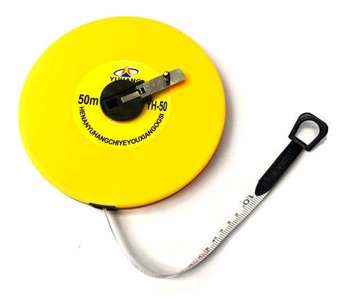 Flexometro 50 Mt Agrimensor Para Agrimensura Tipo Rueda Once 0