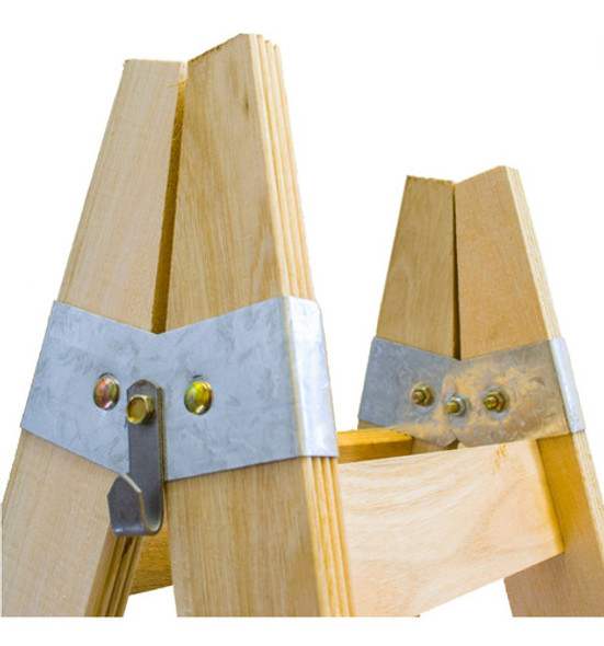 Escalera De Madera Salinga De 5 Escalones Modelo Pintor Ryf 0