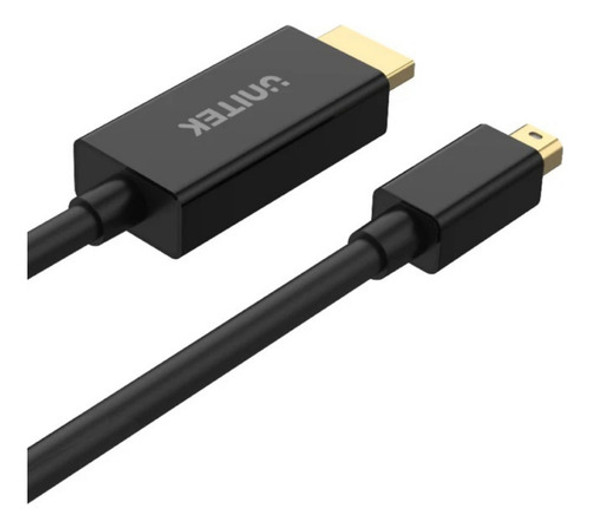 Cable Unitek Mini Displayport A Hdmi 1.8m 4k 30hz, Hdcp 2.2 1 Cable Unitek Mini Displayport A Hdmi 1.8m 4k 30hz, Hdcp 2.2 1