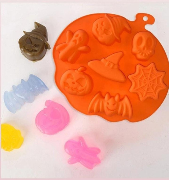 Molde Silicona Especial Halloween Para Jabones, Velas, Etc. 1