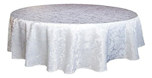 Tektrum Mantel Redondo De Damasco Jacquard De 70 En Impermea 0