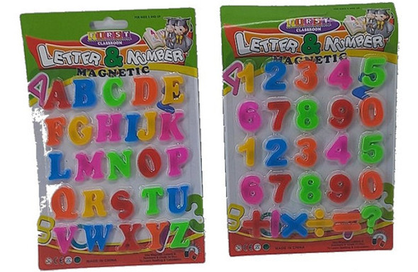 Letras O Números Abecedario Imantado Magnéticas Fd1128-05 0