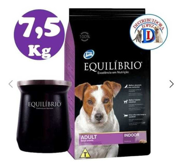 Equilibrio Adulto Raza Pequeña 7.5kg + Regalo 0
